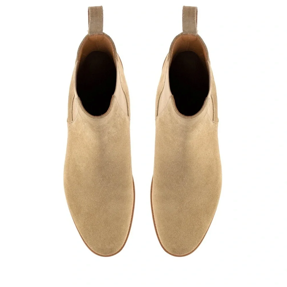 ORO | tan Suede Chelsea Boot